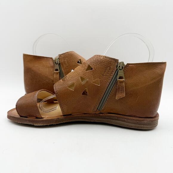 Miz Mooz Womens Frida Sandals EU 39 US 8.5-9 Brown Brandy Leather NIB - Picture 7 of 14